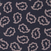 View 3 of product Navy and Pink Petal Paisley Silk Tie