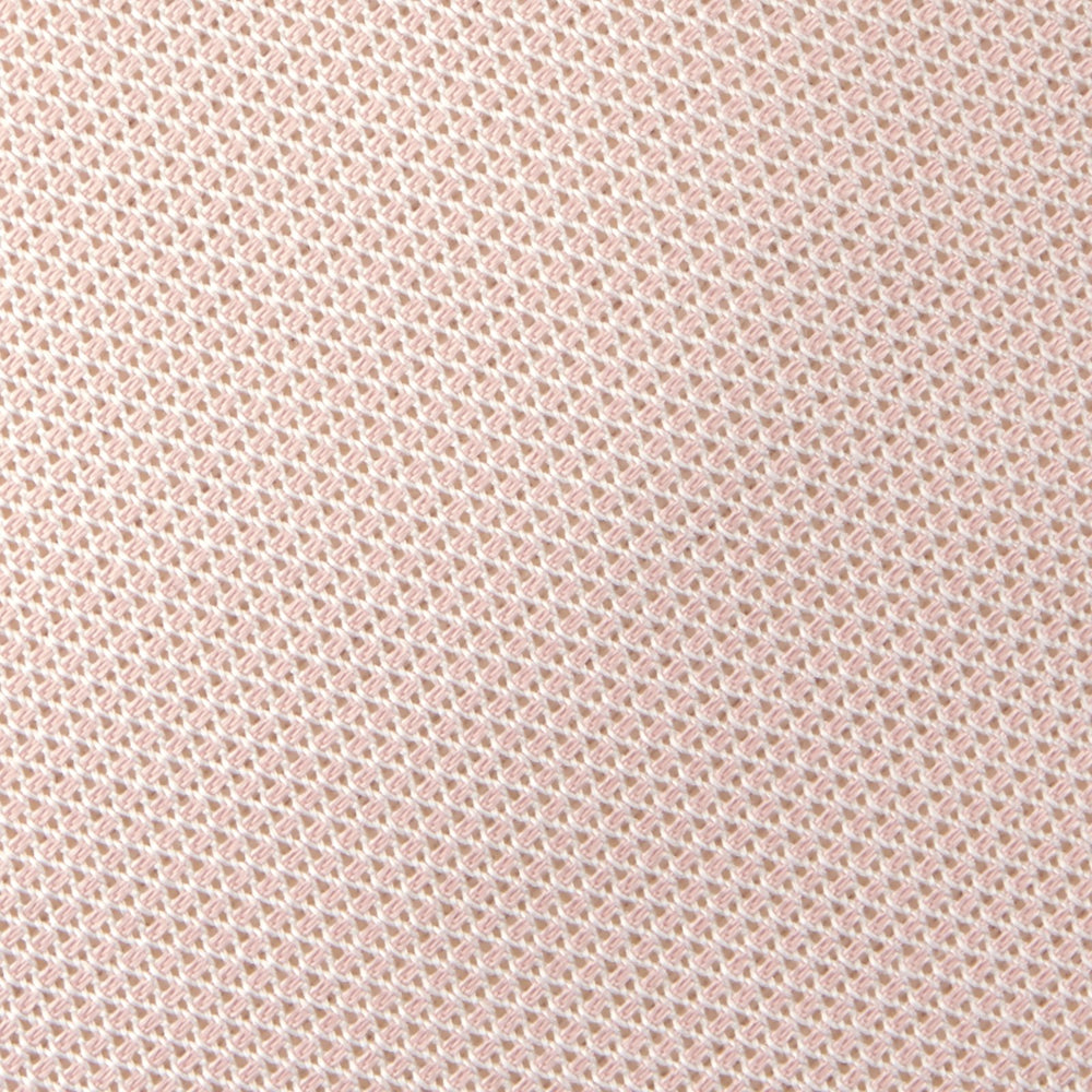 Light Pink Grenadine Silk Tie