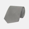 View 1 of product Light Grey Grenadine Silk Tie
