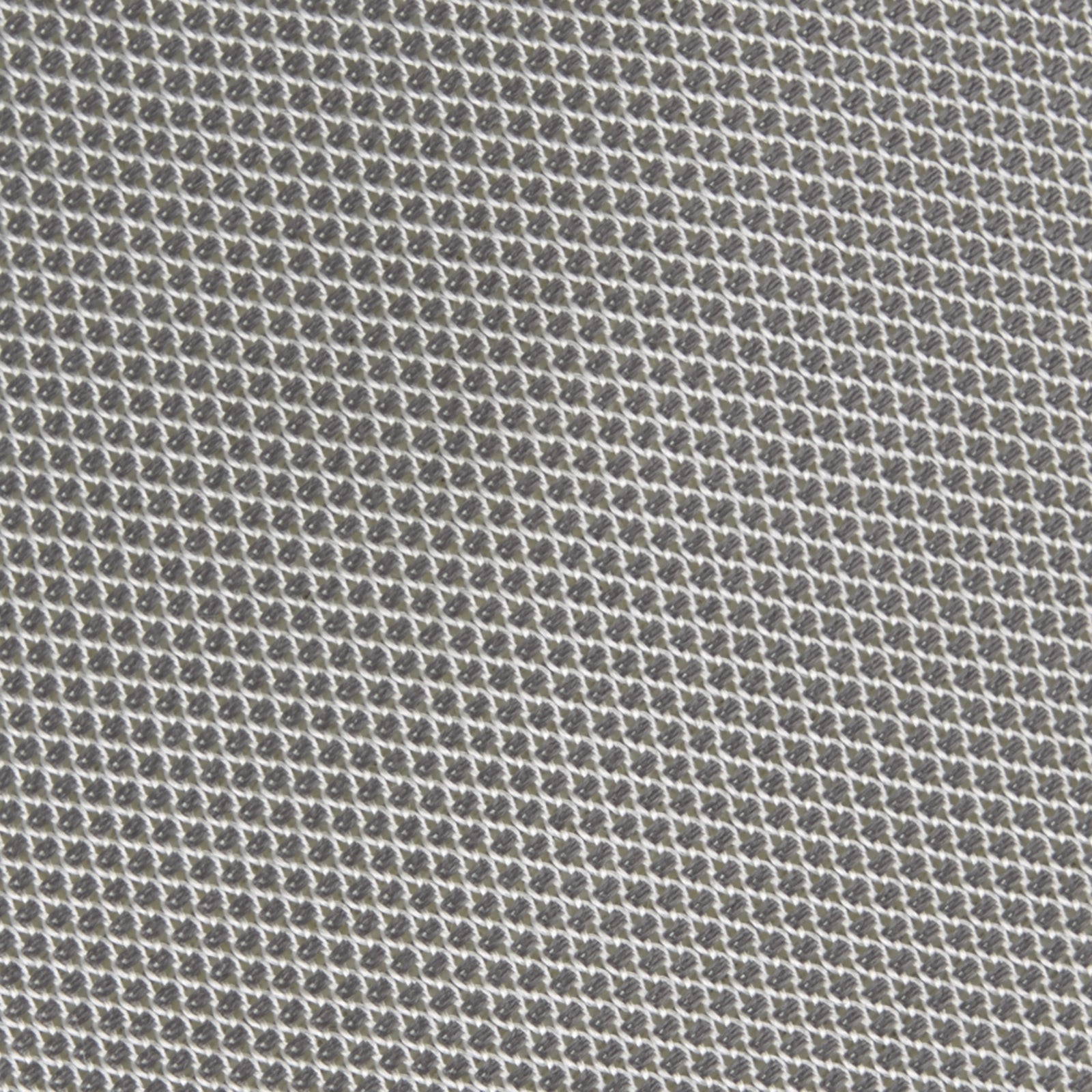 View 3 of product Light Grey Grenadine Silk Tie