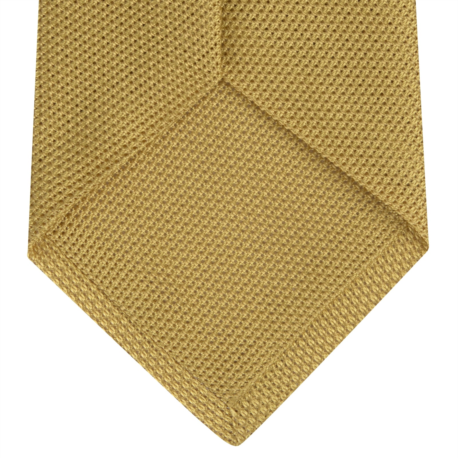 Gold Grenadine Silk Tie