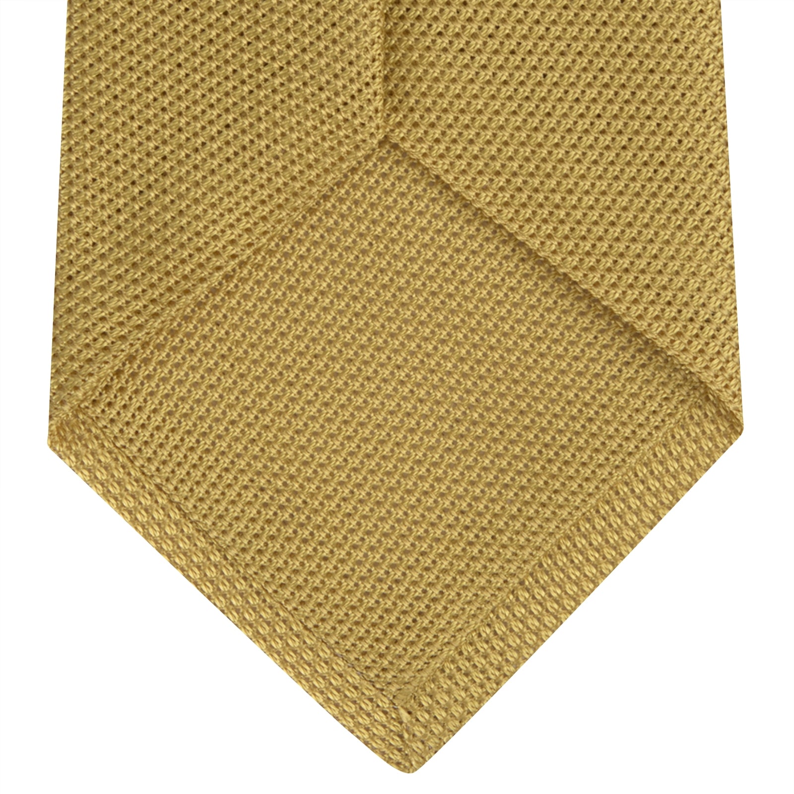 View 4 of product Gold Grenadine Silk Tie