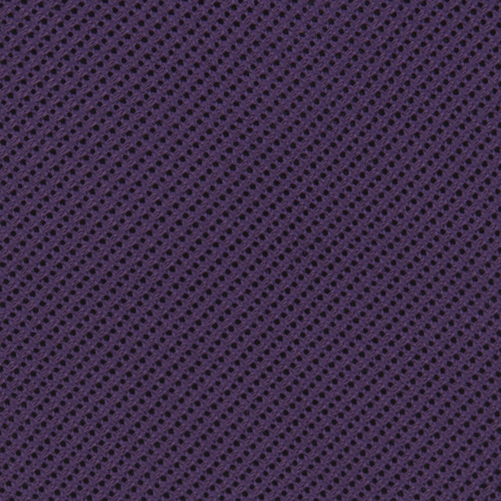 Plum Grenadine Silk Tie