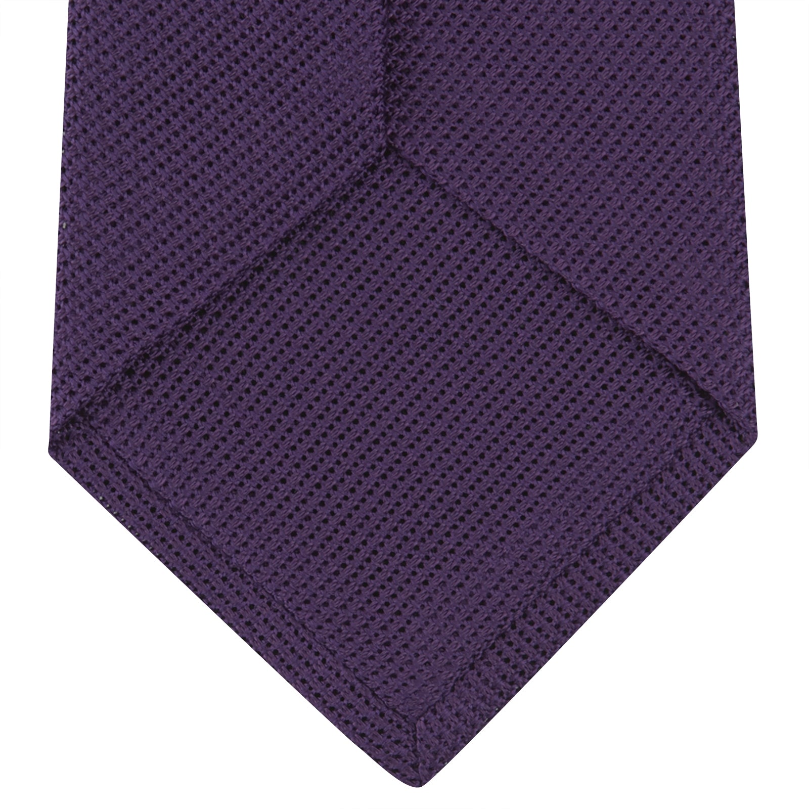 View 4 of product Plum Grenadine Silk Tie