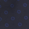 View 3 of product Navy and Blue Emblem Spot Silk Tie