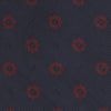 View 3 of product Navy and Burgundy Emblem Spot Silk Tie