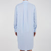 View 3 of product Sky Blue Micro-Check Cotton Nightshirt