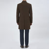 View 3 of product Hopton Brown Herringbone Wool Coat