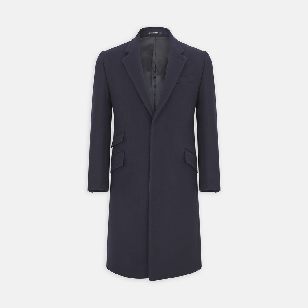Navy Joseph Signe Cashmere Coat The Joseph Navy Wool Tailored
