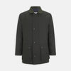 View 1 of product Dark Green Waxed Cotton Field Coat