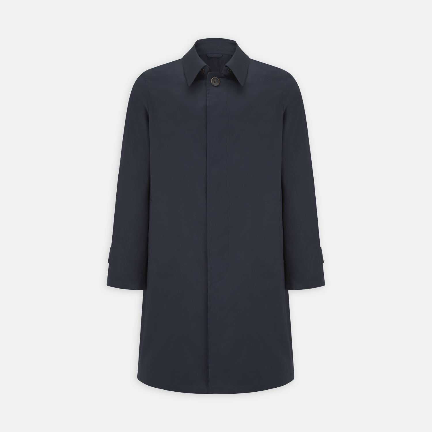 View 1 of product Navy Cotton Car Coat