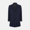 View 1 of product Navy Lambswool Irving Coat
