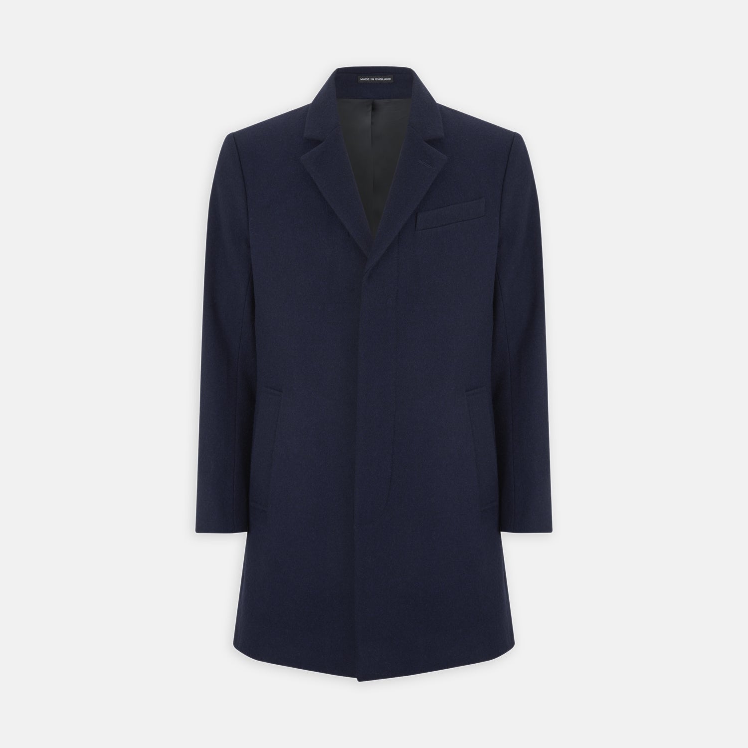 View 1 of product Navy Lambswool Irving Coat