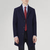 View 2 of product Navy Lambswool Irving Coat