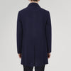 View 3 of product Navy Lambswool Irving Coat