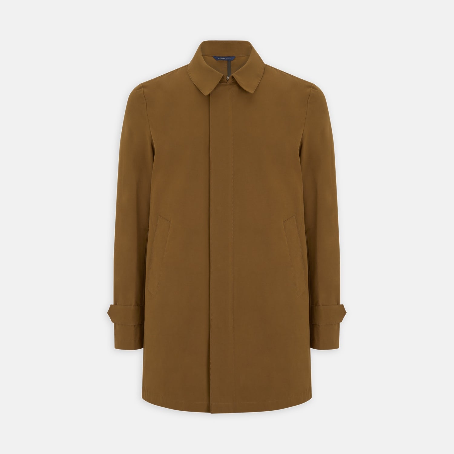 View 1 of product Dark Khaki Cotton Car Coat