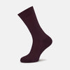 View 1 of product Burgundy Short Cotton Socks