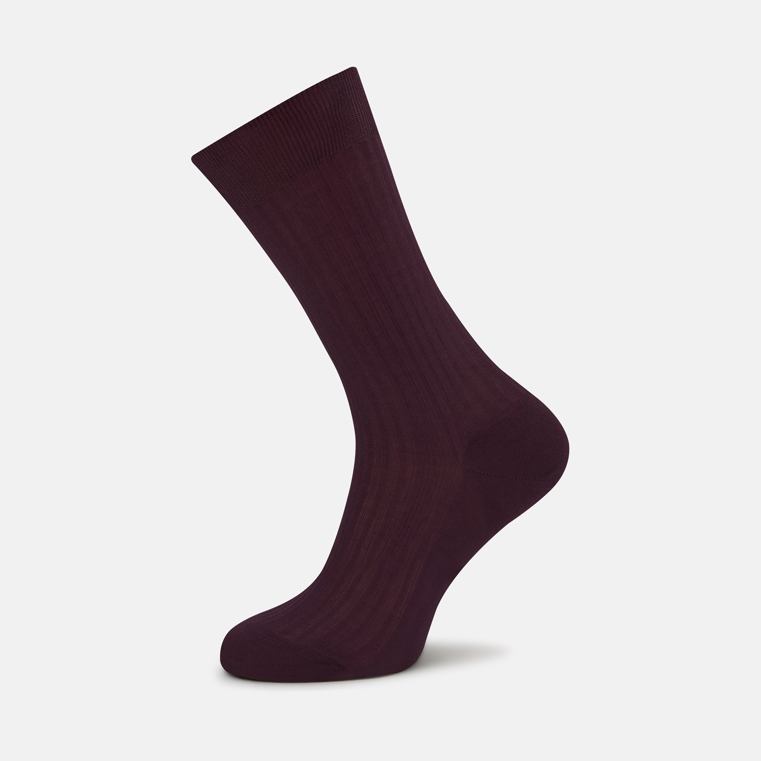 View 1 of product Burgundy Short Cotton Socks