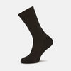 View 1 of product Chocolate Brown Short Cotton Socks