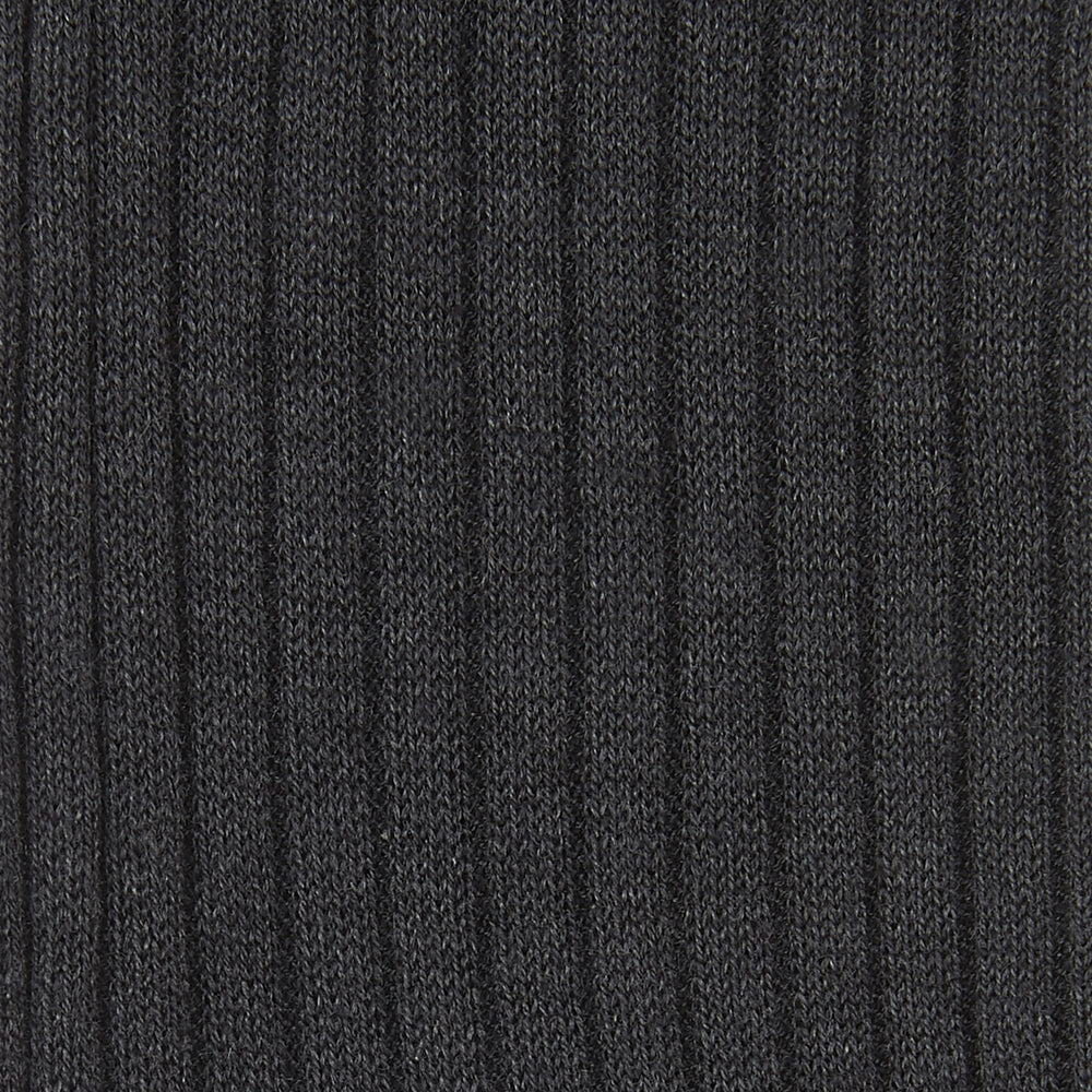 Dark Grey Short Cotton Socks