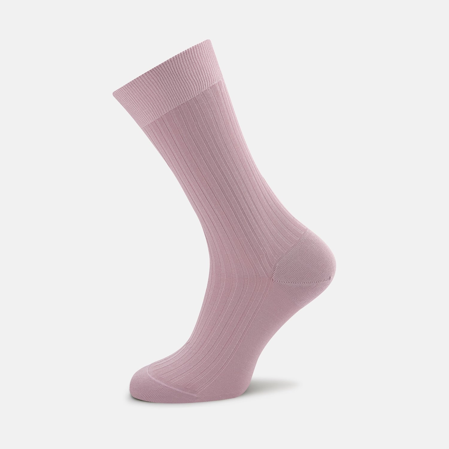 View 1 of product Dusky Pink Short Pure Cotton Socks