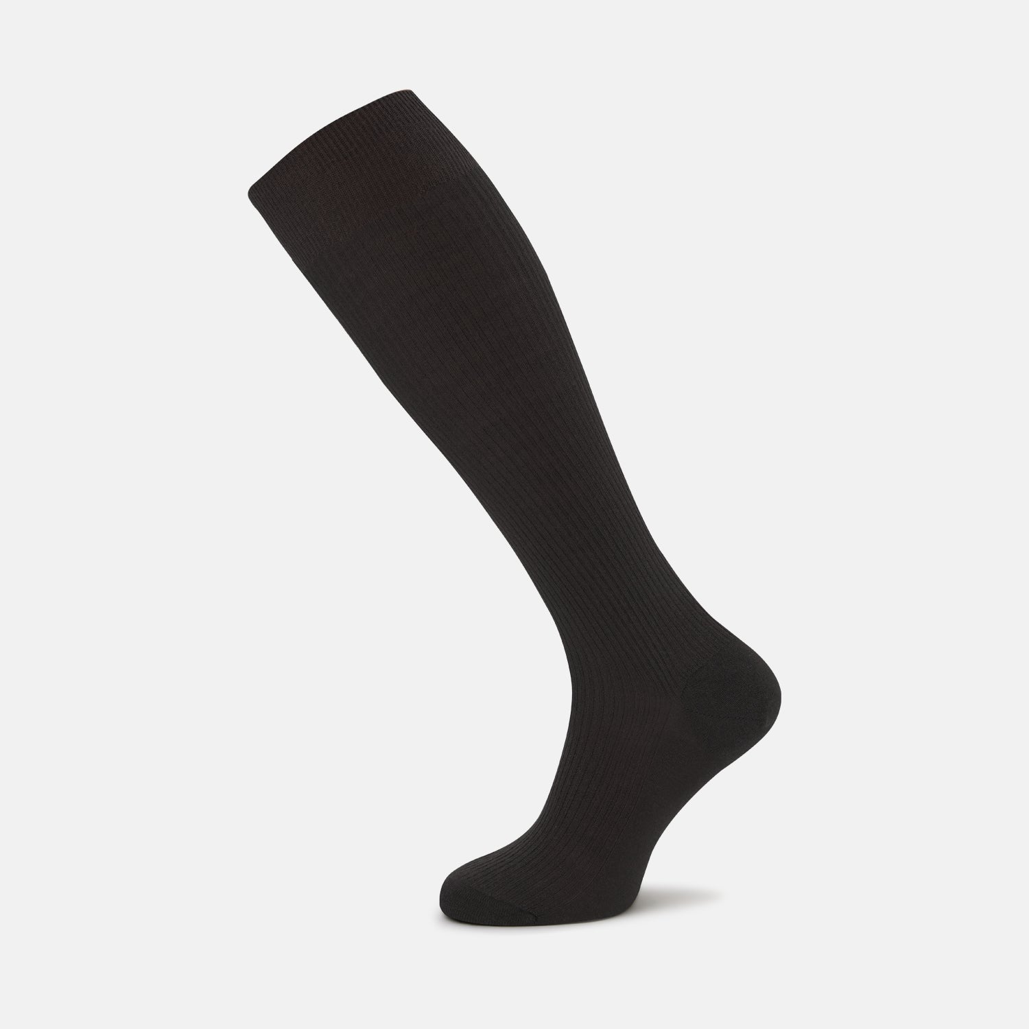 View 1 of product Chocolate Brown Long Merino Wool Socks