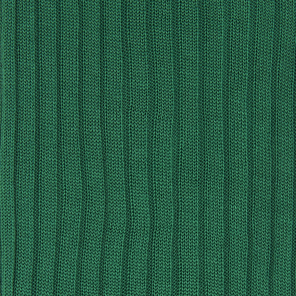 Clover Green Long Cotton Socks