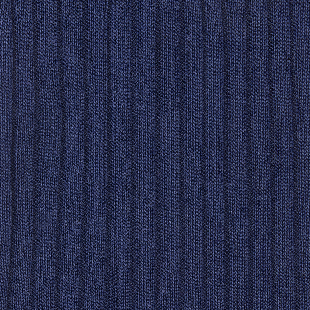 Ocean Blue Long Cotton Socks