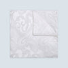 White House Paisley Hand-Rolled Silk Pocket Square