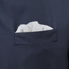 View 4 of product White House Paisley Hand-Rolled Silk Pocket Square
