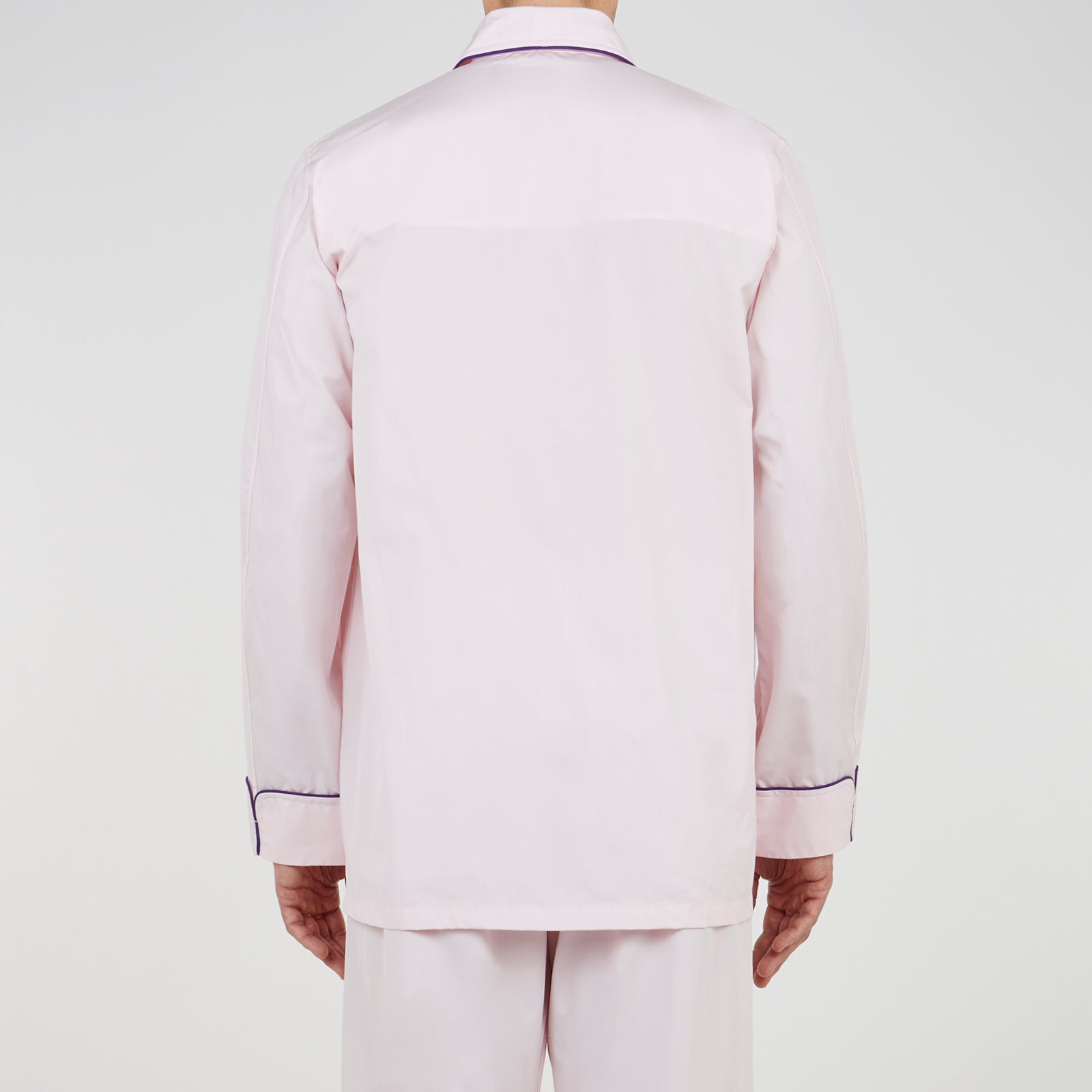 View 3 of product Pink Piped Cotton Pyjama Set