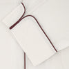 View 4 of product Cream Piped Silk Pyjama Set