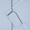 View 2 of product Light Blue Piped Sea Island Quality Cotton Pyjama Set
