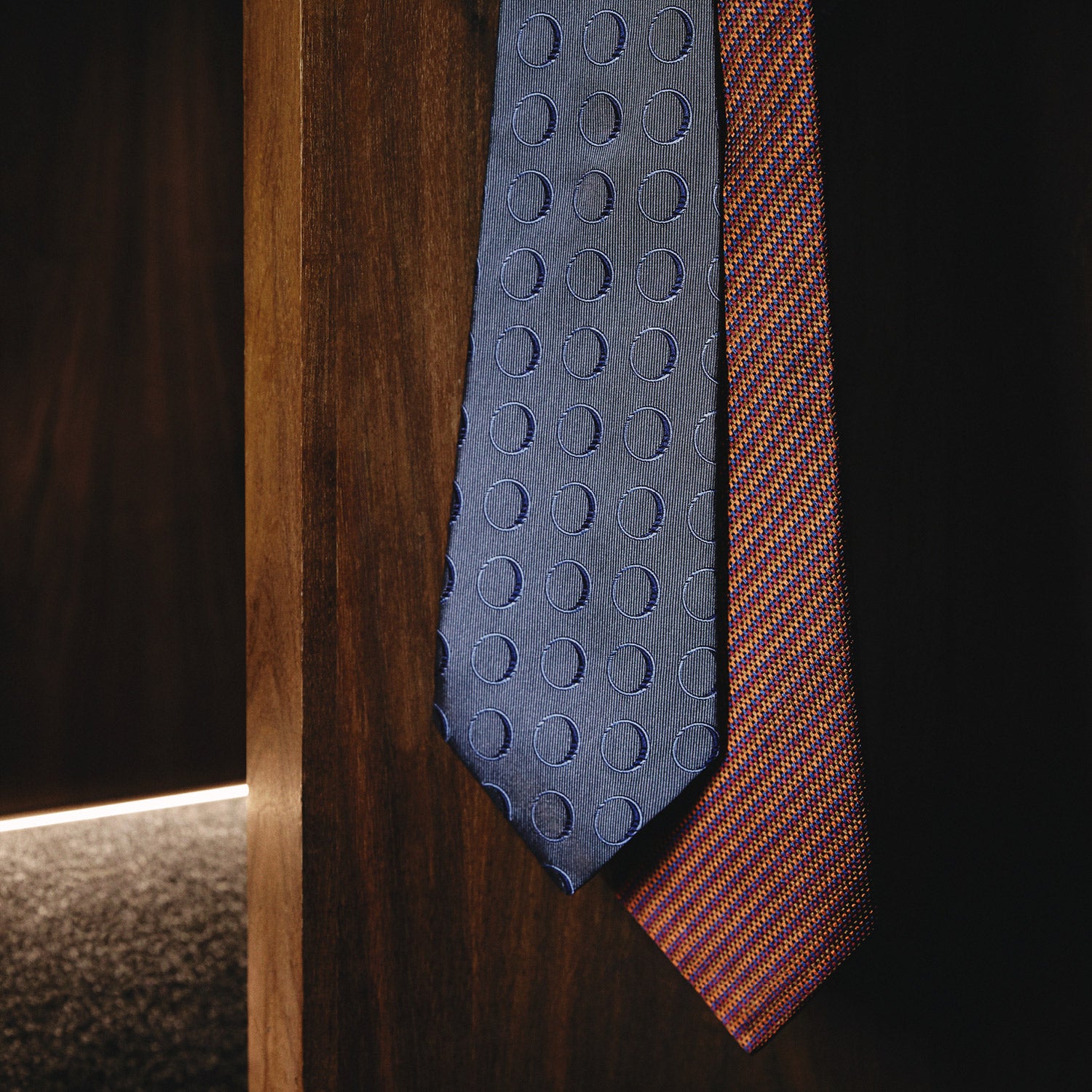 View 3 of product Die Another Day Stripe Silk Tie As Seen on James Bond
