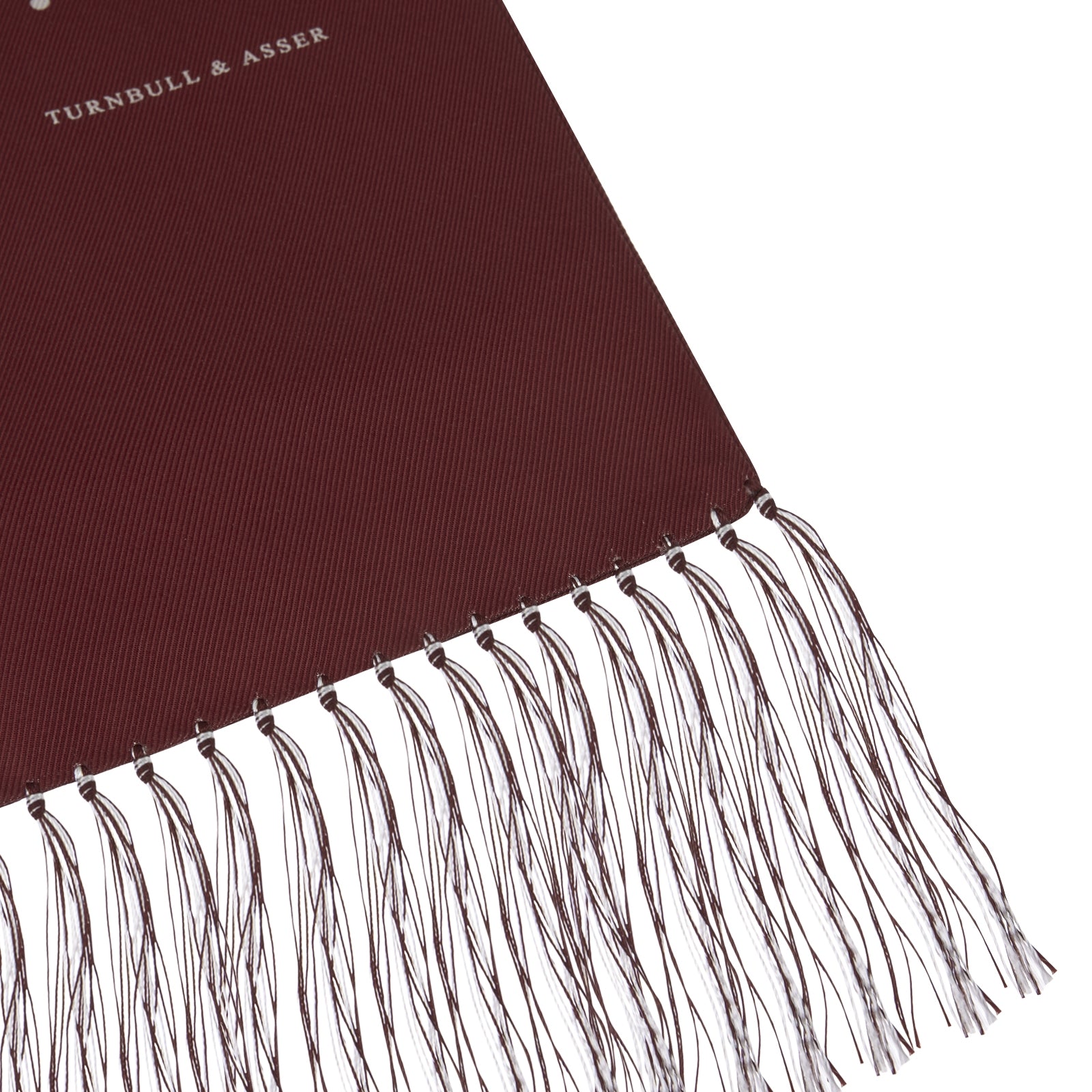 View 2 of product Wine Spotted Silk Scarf