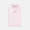 Pink Fine Check Cotton Fabric