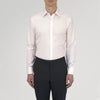 View 2 of product Pink Hairline Stripe Cotton Shirt with T&amp;A Collar and Double Cuffs