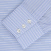 View 2 of product Red, Grey and Navy Mixed Check Shirt with T&A Collar and 3-Button Cuffs