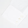 Tailored Fit Two-Fold 120 White Shirt with Kent Collar and 3-Button Cuffs