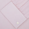 View 4 of product Pink Hairline Stripe Cotton Shirt with T&amp;A Collar and Double Cuffs