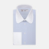 View 1 of product The Great Gatsby Cotton Shirt with White Collar and Double Cuffs