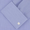 View 2 of product Dark Blue Sea Island Quality Cotton Shirt with T&amp;A Collar and Double Cuffs