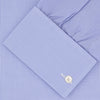 View 2 of product Blue Fine Check Sea Island Quality Cotton Shirt with Regent Collar and Double Cuffs