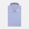 View 1 of product Blue Sea Island Quality Cotton Twill Shirt with T&amp;A Collar and 3-Button Cuffs