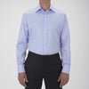 View 2 of product Blue Sea Island Quality Cotton Twill Shirt with T&amp;A Collar and 3-Button Cuffs