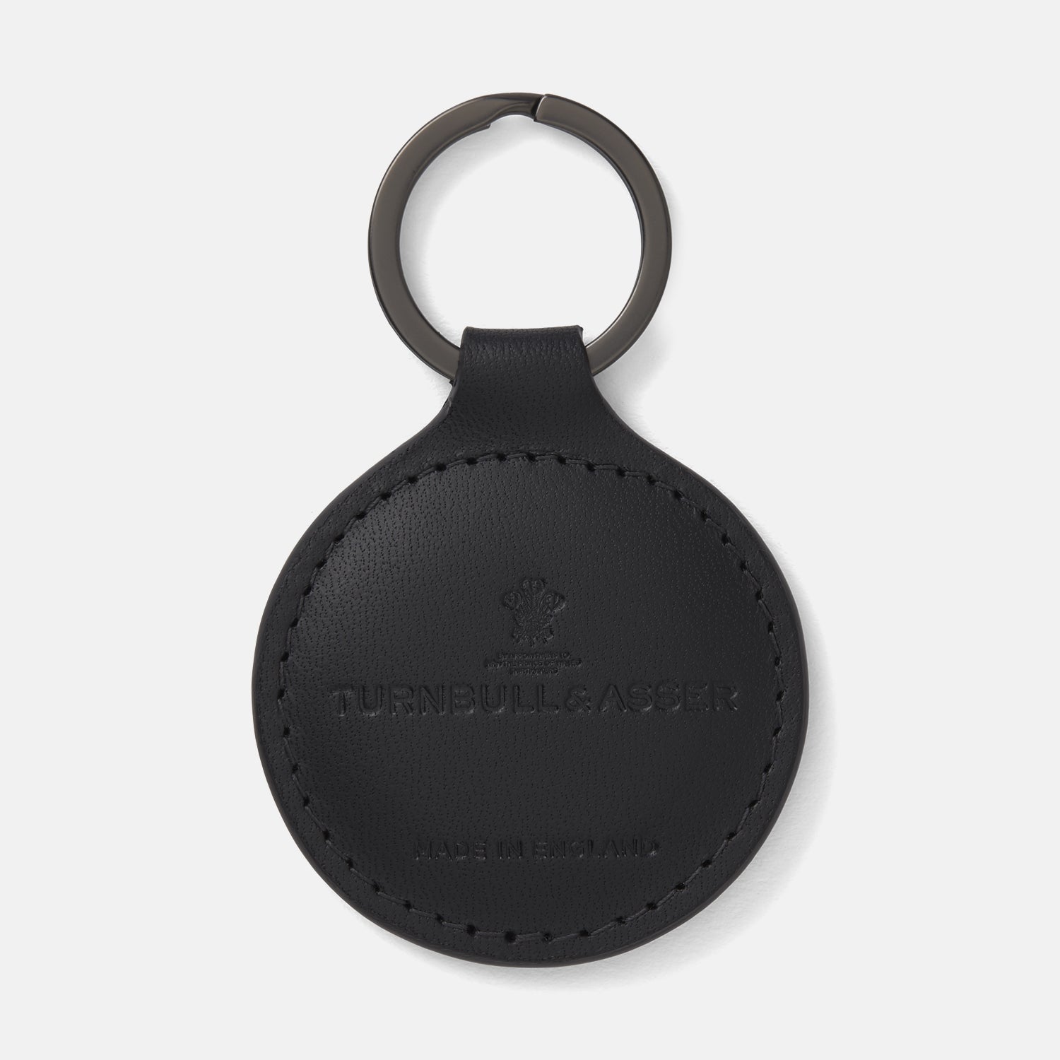 View 1 of product Black Leather Key Fob