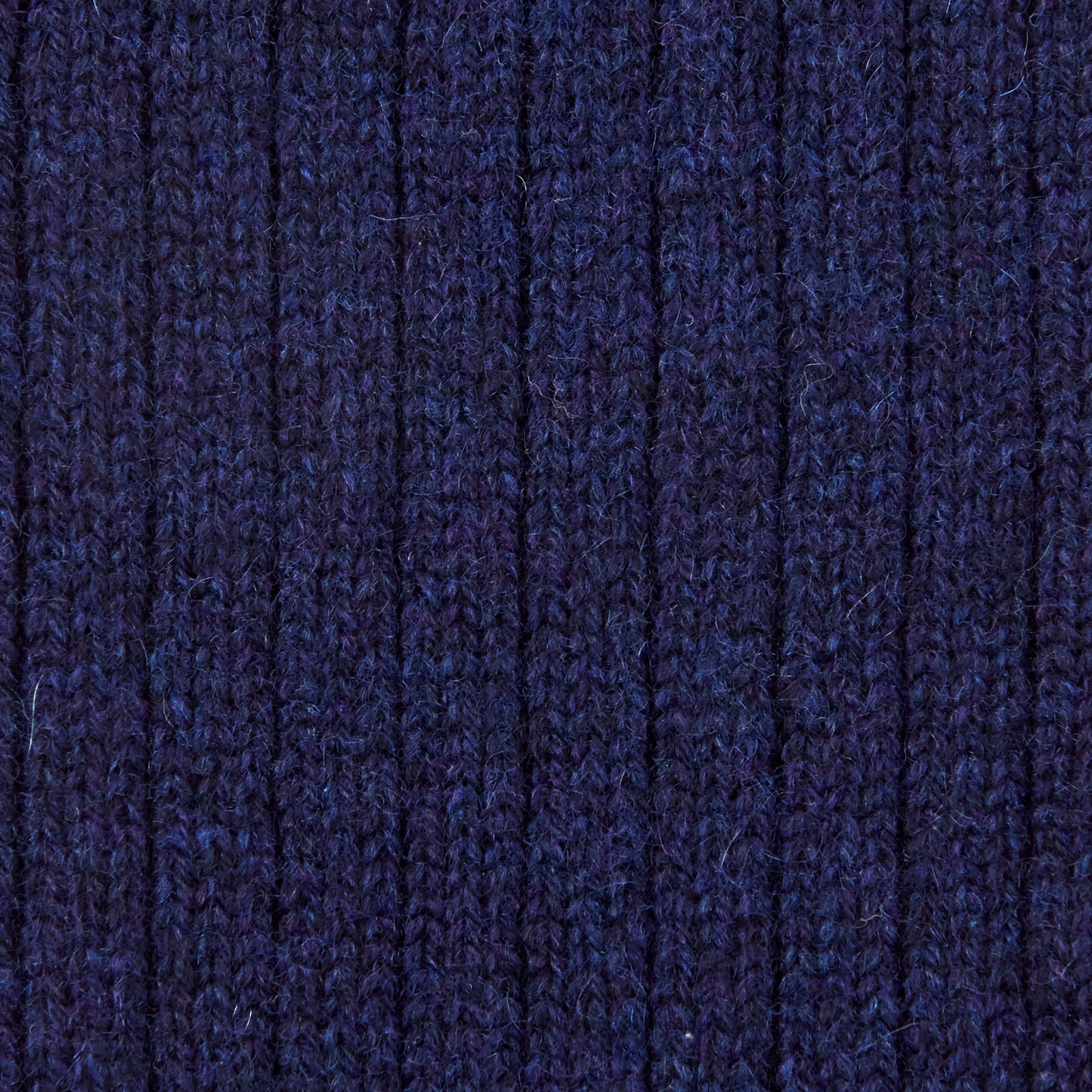 View 2 of product Navy 3/4 Length Cashmere Socks
