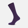 View 1 of product Dark Purple Mid-Length Merino Wool Socks