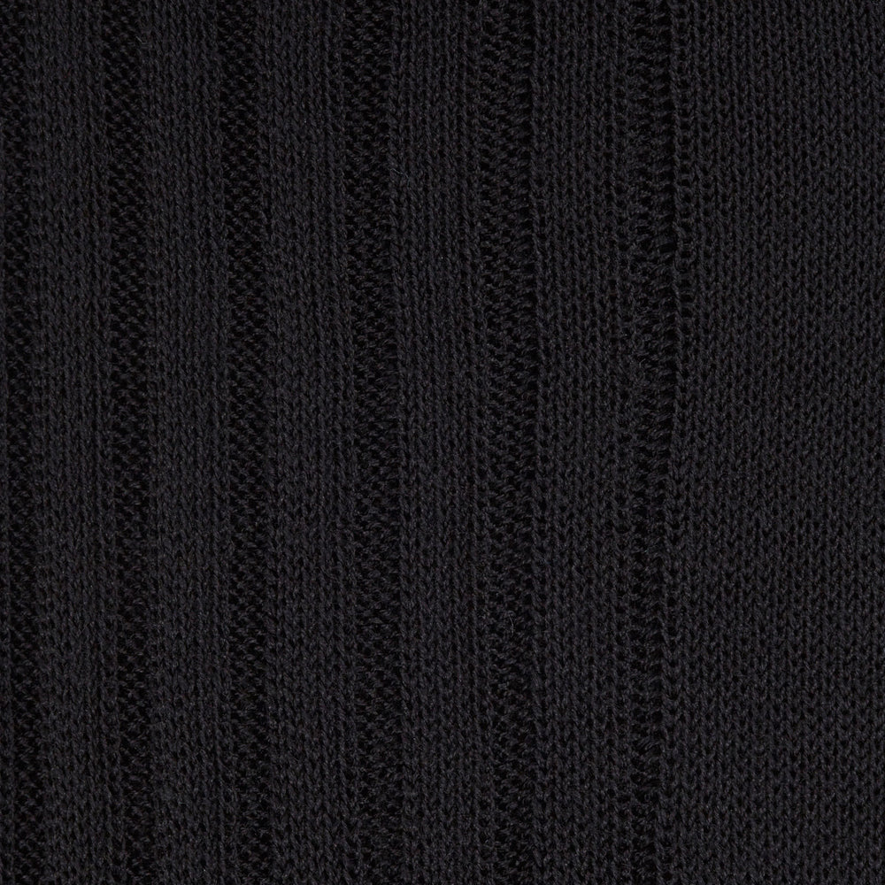 Black Short Cotton Socks