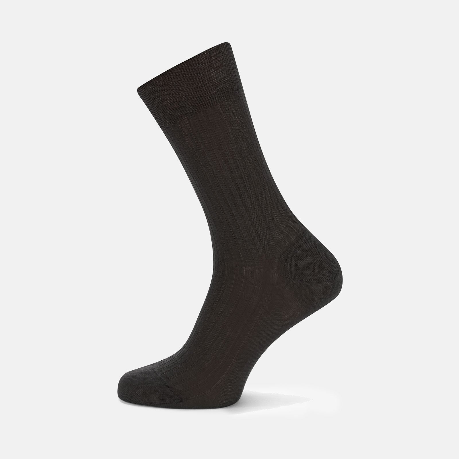 Charcoal Short Cotton Socks